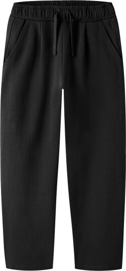Name It Joggebukser - NkmRyt - Barrel - Black - Name It - 6 år (116) - Joggebukse - Svart