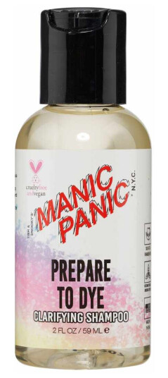 Manic Panic Prepare To Dye Rensende Sjampo 59 ml - Parabenfri og Økologiske Ekstrakter