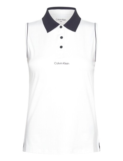 Calvin Klein Golf Manelle S/Less Polo White XXL Calvin Klein Golf Manelle S/Less Polo White XXL