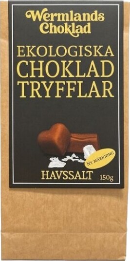 Wermlands sjokoladetrøfler havsalt 150 g Wermlands sjokoladetrøfler havsalt 150 g