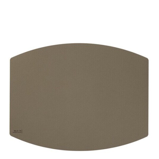 MiLLE W NORDISK DESIGN Ellips bordbrikke 45x35 cm grå