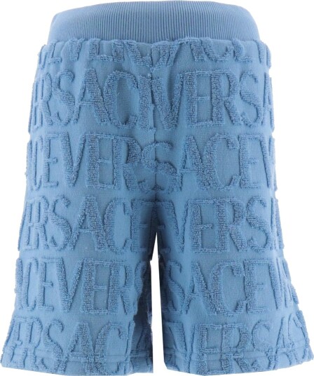 Versace Shorts Frotté Summer Sky Blue Versace 8 år 128 Shorts Blå Versace Shorts Frotté Summer Sky Blue Versace 8 år 128 Shorts Blå