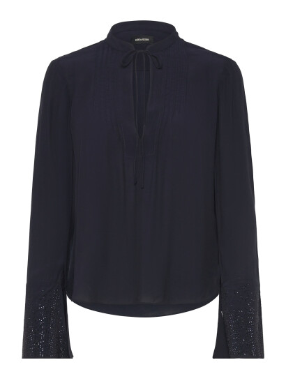 Zadig & Voltaire Taika Soft Strass - Navy - S Zadig & Voltaire Taika Soft Strass - Navy - S
