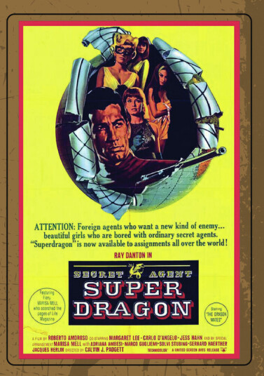 Secret Agent Super Dragon DVD
