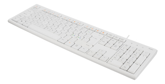 Deltaco TB-628 Nordisk Tastatur med USB Tilkobling Hvit Deltaco TB-628 Nordisk Tastatur med USB Tilkobling Hvit