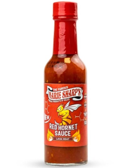 Marie Sharp"s Red Hornet Sauce Lava Heat   148 ml Belize