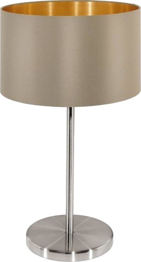 Eglo Maserlo Bord Ø230 Taupe