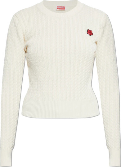 Kenzo Dame Strikkevarer Beige M,
