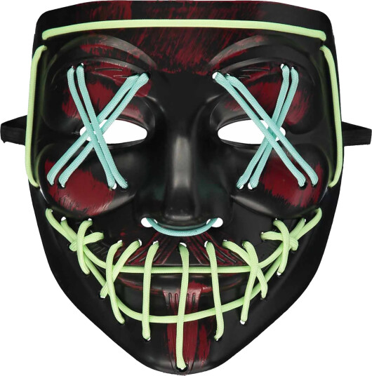 Riethmüller Blodsprut Svart grønn Maske One-size 9907597