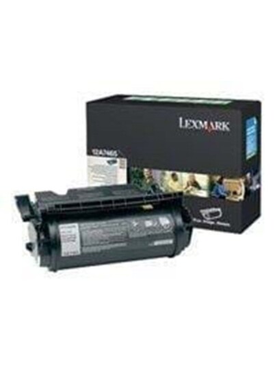 Lexmark 12A7465 Toner Black - Laser toner Svart Lexmark 12A7465 Toner Black - Laser toner Svart