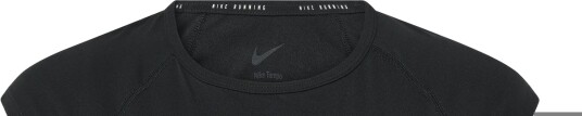 Nike W Nk Tempo Swoosh Run Df Ss Black L