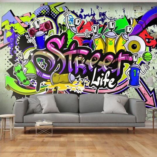 Fototapet Colourful Cooperation 350x245 - Finnes i flere størrelser
