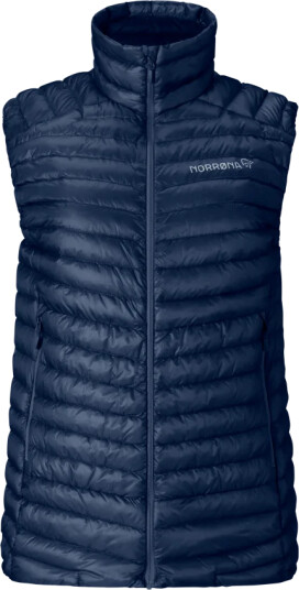 Norrøna Women's Trollveggen Superlight Down Vest Indigo Night Blue S