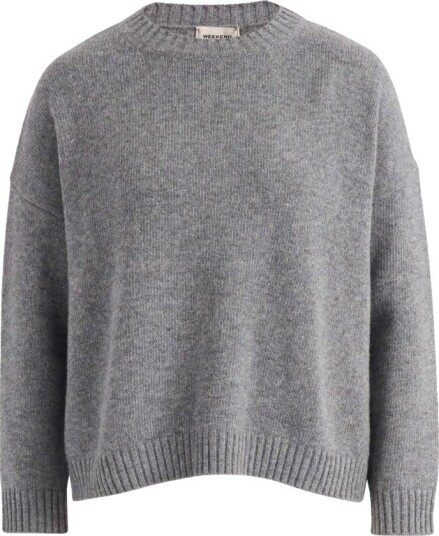 Weekend Max Mara Dame Strikkevarer Grå XS, Weekend Max Mara Dame Strikkevarer Grå XS,