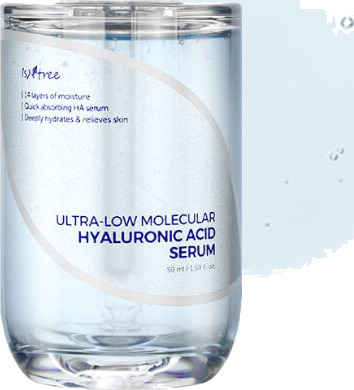 Isntree Ultra-Lav Molekylær Hyaluronsyre Ansiktsserum 50ml