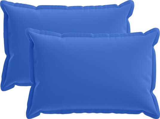 vidaXL Putetrekk 2 stk. HOUTEN Kongeblå 50 x 80 cm Polyester