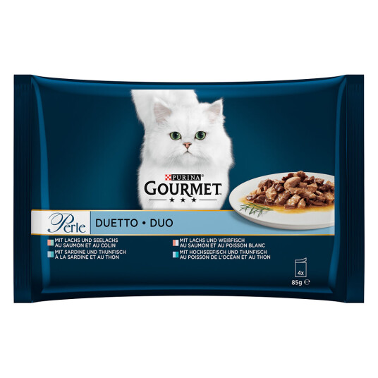 Gourmet Blandet Prøvepakke Perle 4 X 85 G Mix Iii (4 Sorter)