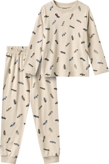 Wheat Nightwear Cuff Milan Cream 128