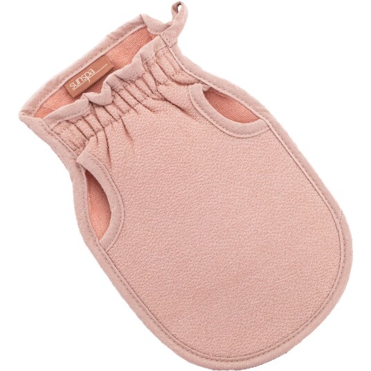 Sunspa X Hedda Skoug Scrub It - Exfoliate Mitt Dusty Rose Selvbruning applikatorer