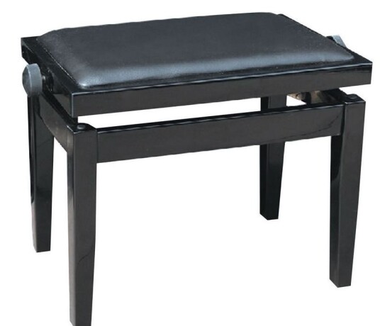 Morgan pianokrakk PK10 BK Sort Matt regulerbar.