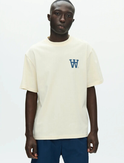 WOOD WOOD Wwliam Tee Aachest 25220   CreaM