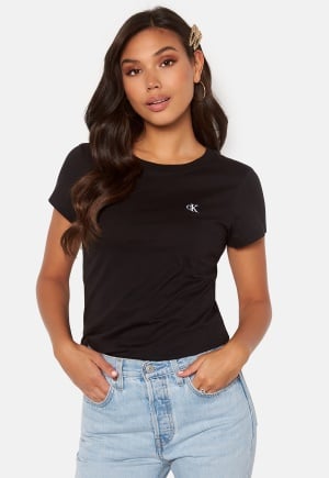 Calvin Klein Jeans CK Embroidery Slim Tee CK Black M Calvin Klein Jeans CK Embroidery Slim Tee CK Black M