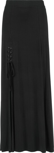 KIHILIST by KILLSTAR Goth kort skjørt Secretly Weep Maxi Skirt XS til 4XL Damer svart