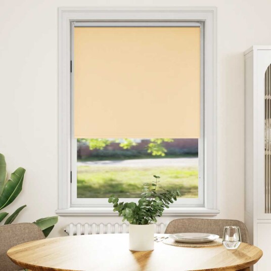 vidaXL Rullegardin Blackout 80 x 175 cm Hvit