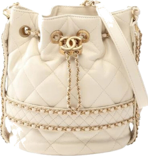 Chanel Vintage Dame Beige