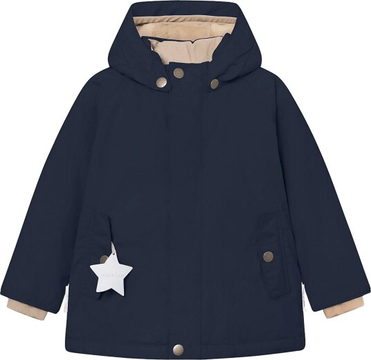 MINI A TURE Matwally Fleece Lined Winter Jacket. Grs OUTER SPACE 128