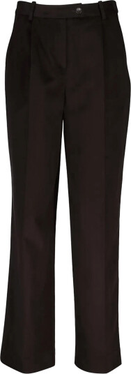 Gant Tailored Twill Velvet Pants   Brown   38