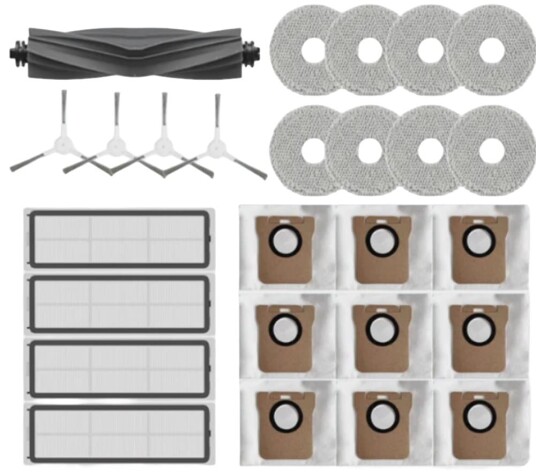 INF Utstyr til Dreame L10S Ultra/S10 Pro Xiaomi Robot Vacuum X10 Plus 26 deler