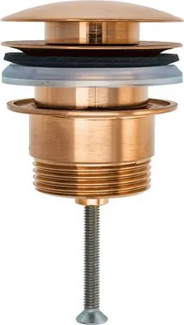 Duravit Push Up bunnventil Børstet Bronse Duravit Push Up bunnventil Børstet Bronse