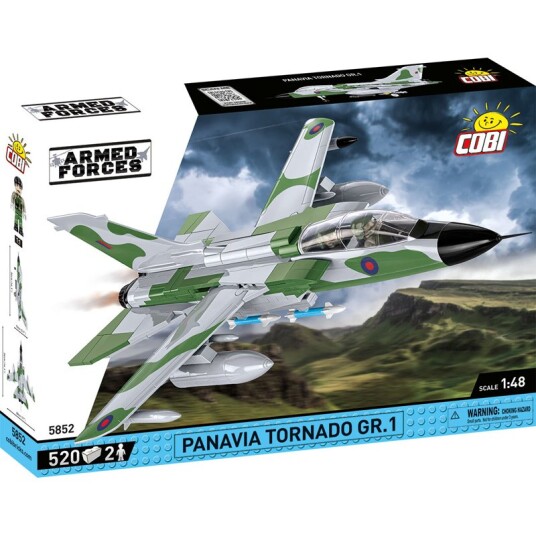 Cobi Armed Forces Byggesett 520 Deler Panavia Tornado GR.1 Cobi Armed Forces Byggesett 520 Deler Panavia Tornado GR.1