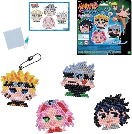 Aqua Beads Aquabeads – NARUTO Nøkkelring-håndverkssett 35118