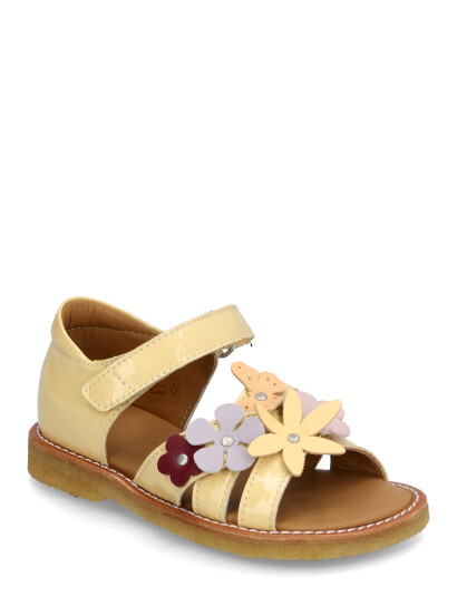 ANGULUS Sandals - Flat - Open Toe - Clo - Yellow - 26