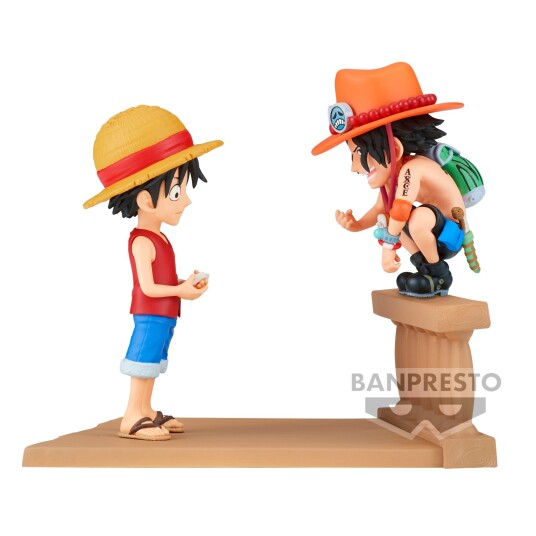 Banpresto One Piece Monkey D. Luffy & Portgas D. Ace Figur ONE SIZE Banpresto One Piece Monkey D. Luffy & Portgas D. Ace Figur ONE SIZE