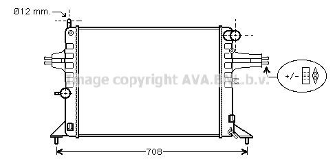 Radiator AVA Clever Choice OL2272 Radiator AVA Clever Choice OL2272
