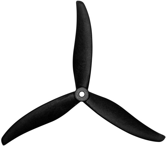 Gemfan Nylon Fiber Cine 3 Blade 7037 Black Gemfan Nylon Fiber Cine 3 Blade 7037 Black