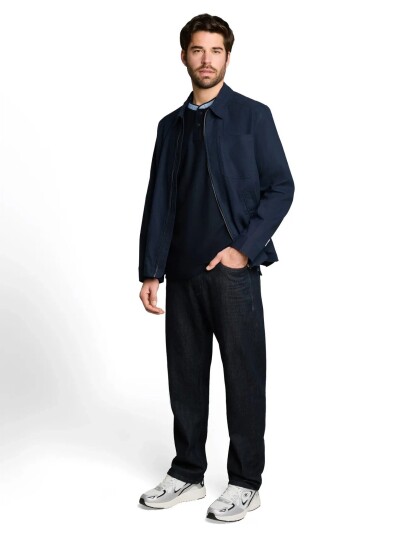 Tom Tailor Structured Polo - Navy - M
