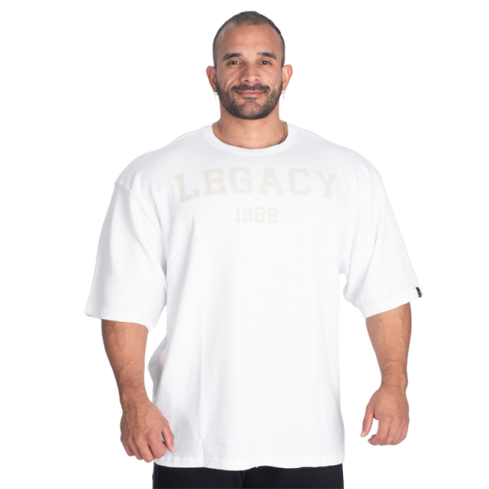 Legacy Thermal T‑Skjorte Hvit Beige Vit Large Legacy Thermal T‑Skjorte Hvit Beige Vit Large