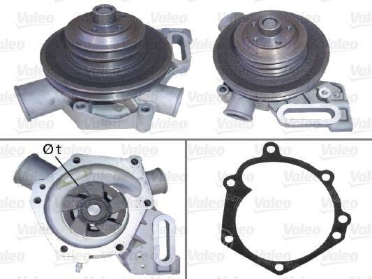 VALEO 506178 Vannpumpe