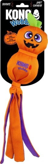 KONG Halloween26 Wubba Ballistic Jack-O-Lantern 37cm