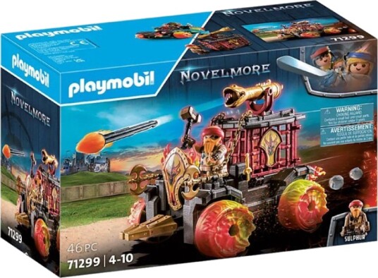 Playmobil Novelmore 46 Deler Burnham Raiders: Slagram 71299
