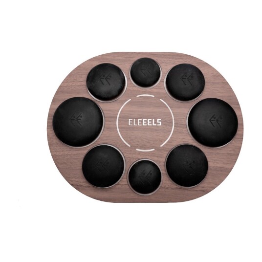 ELEEELS S1 MASSASJESETT MED VARME STEINER