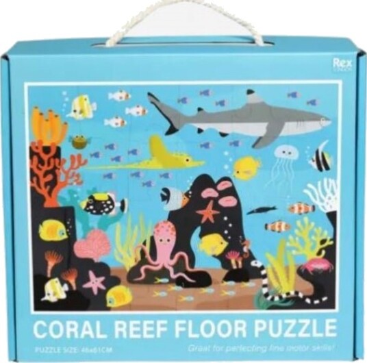 Floor puzzle - Coral reef