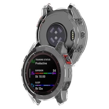 Garmin Epix Gen 2 Ultratynt TPU-deksel - Gjennomsiktig