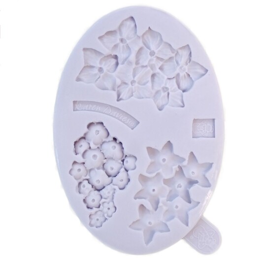 Karen Davies Silikonform Filler Flowers 