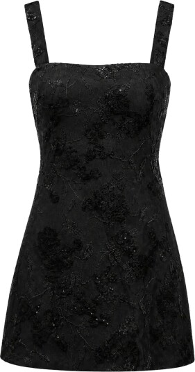 OW Collection Ravina Mini Dress Black M OW Collection Ravina Mini Dress Black M