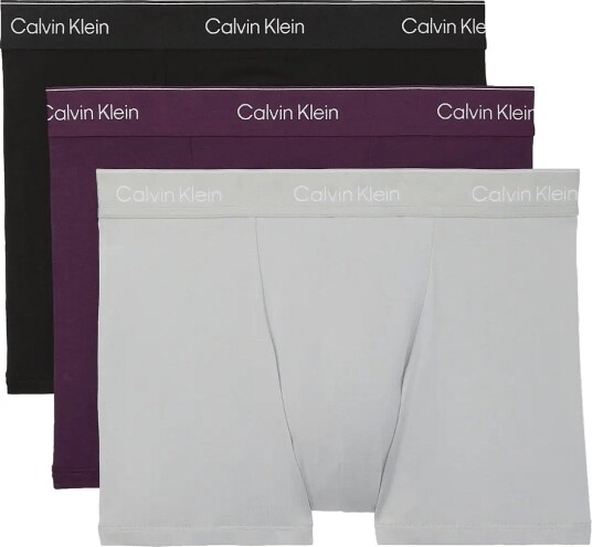 Calvin Klein Relaxed Fit Trunk 3Pk Black S